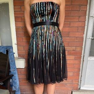 Fun, colourful, party dress